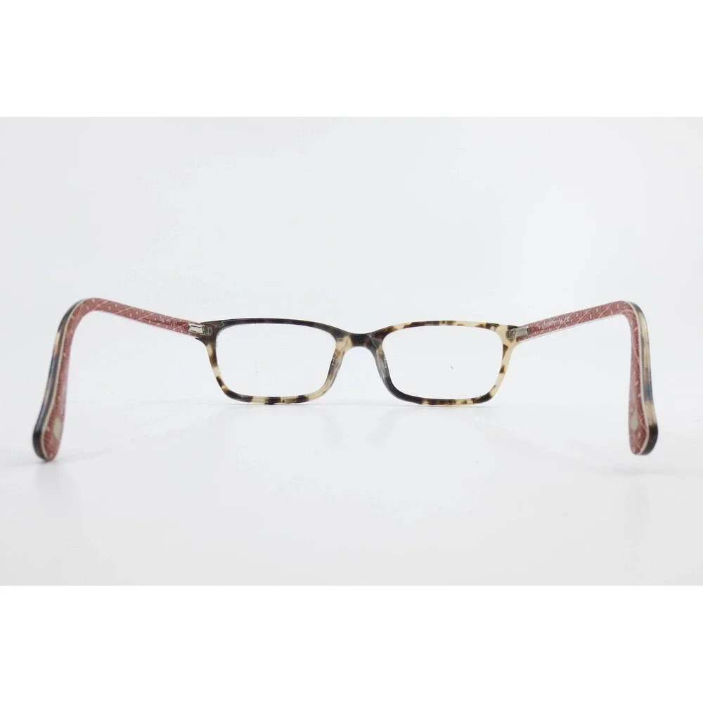 Liz Claiborne L424 OFY2 Tortoise Shell Rectangular Eyeglasses Frames 48-17-130